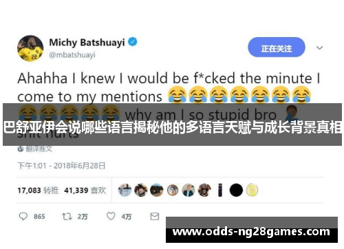 巴舒亚伊会说哪些语言揭秘他的多语言天赋与成长背景真相