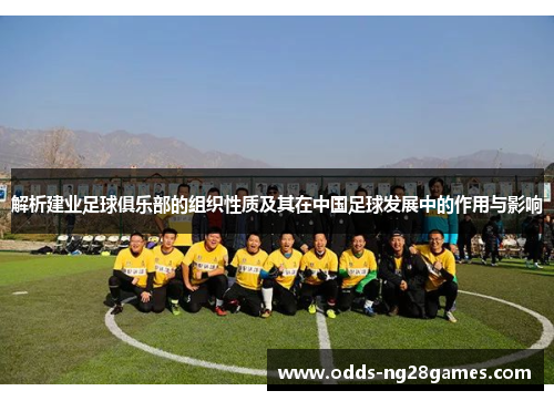 解析建业足球俱乐部的组织性质及其在中国足球发展中的作用与影响