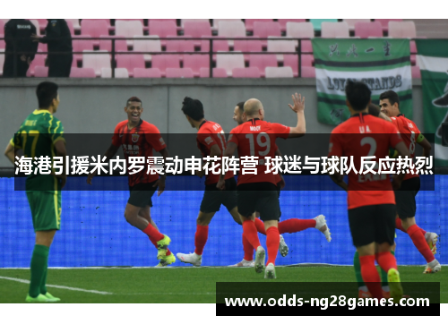 海港引援米内罗震动申花阵营 球迷与球队反应热烈